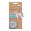 Anhänger & Patches - Schul Set Unique, Unicorn glitter