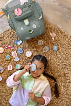 Anhänger & Patches - Schul Set Unique, Unicorn glitter