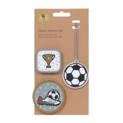 Anhänger & Patches - Schul Set Unique, Football