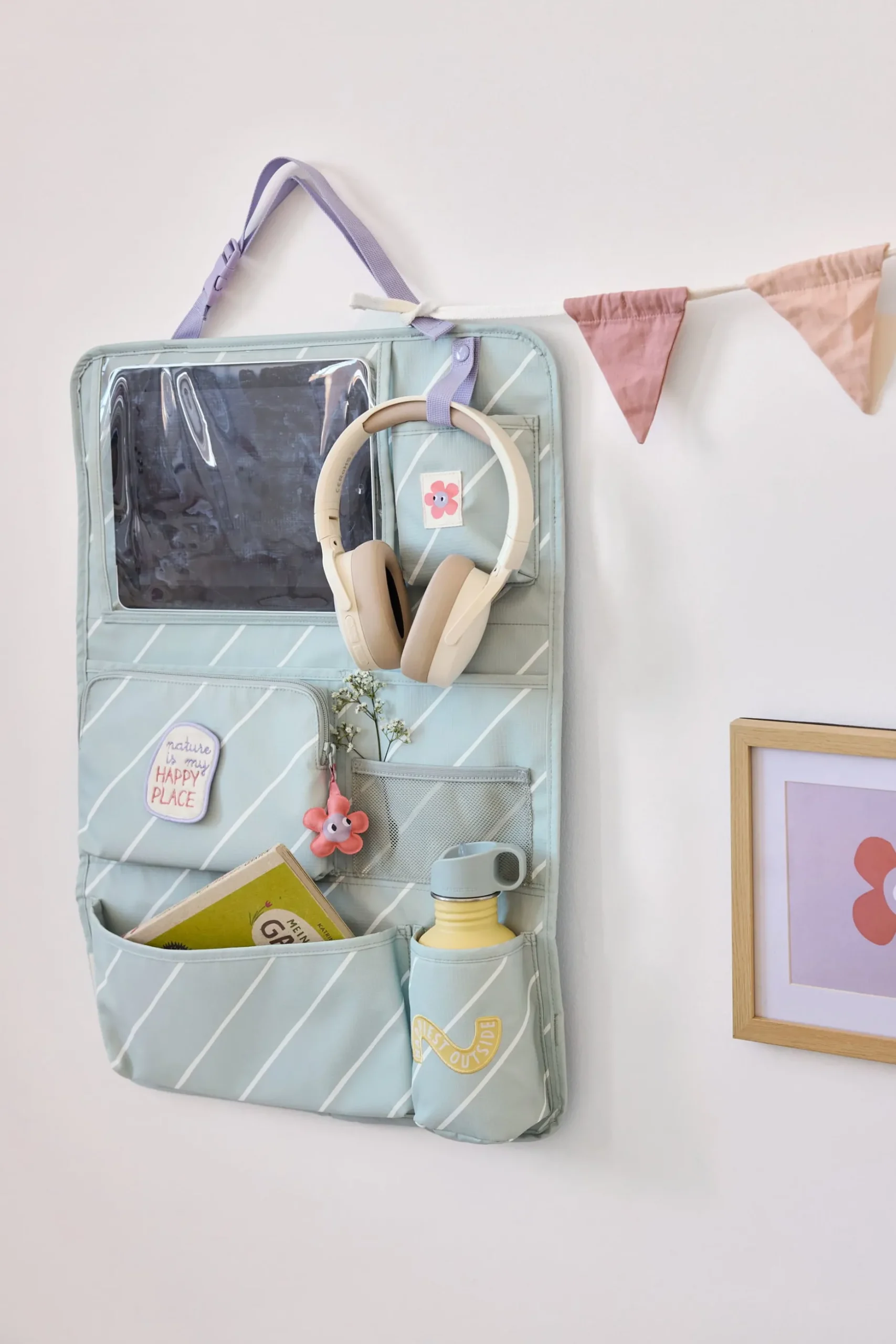 Auto Organizer Kinder - Happy Trails, Blume