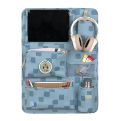 Auto Organizer Kinder - Pattern Party, Blau