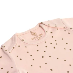 Baby Body kurzarm - Bio Baumwolle, Rosa