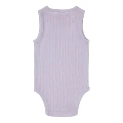 Baby Body - Ärmellos gerippt, Pastell Lila