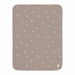 Babydecke - Bio Baumwolle, Blocks Taupe, Grau