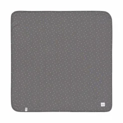 Babydecke - Bio Baumwolle, Spots Anthracite