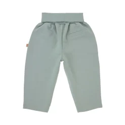 Babyhose Sweatpants - Bio Baumwolle, Granit Grün