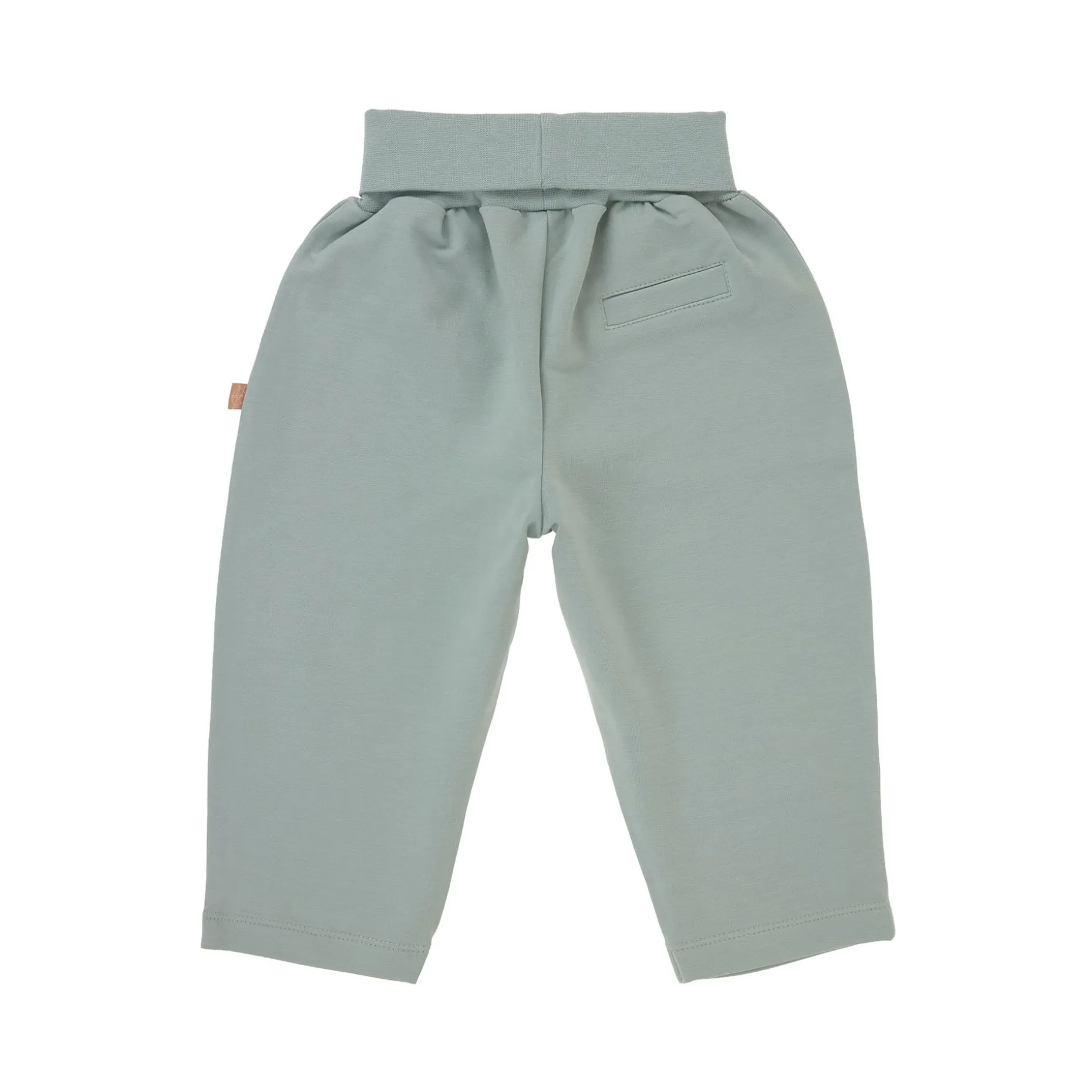 Babyhose Sweatpants - Bio Baumwolle, Granit Grün
