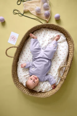 Babyhose Sweatpants - Bio Baumwolle, Pastell Lila