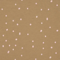 Baby Langarmshirt - Bio Baumwolle, Dots, Curry