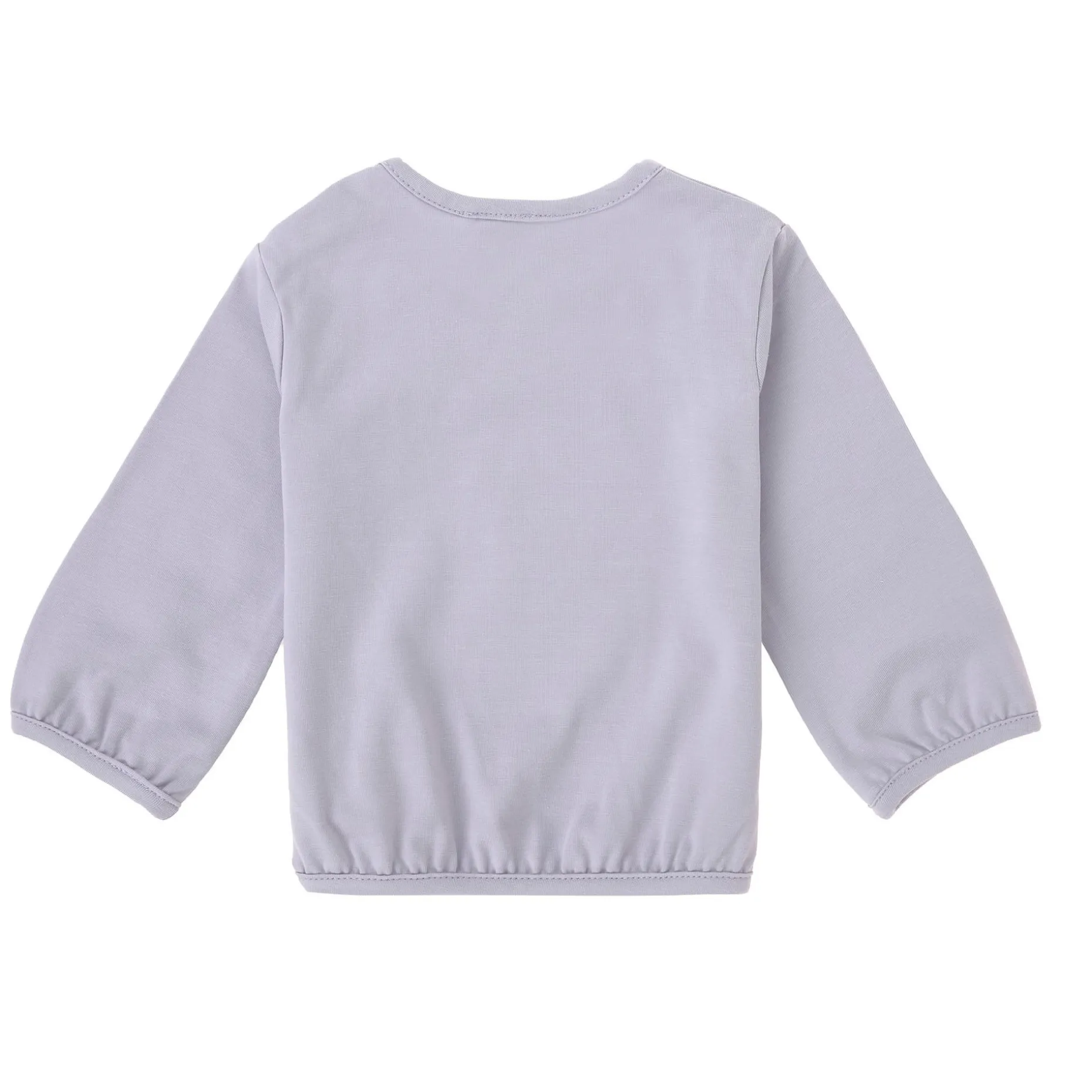 Baby Langarm Shirt - Bio Baumwolle, Pastell Lila