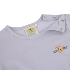 Baby Langarm Shirt - Bio Baumwolle, Pastell Lila