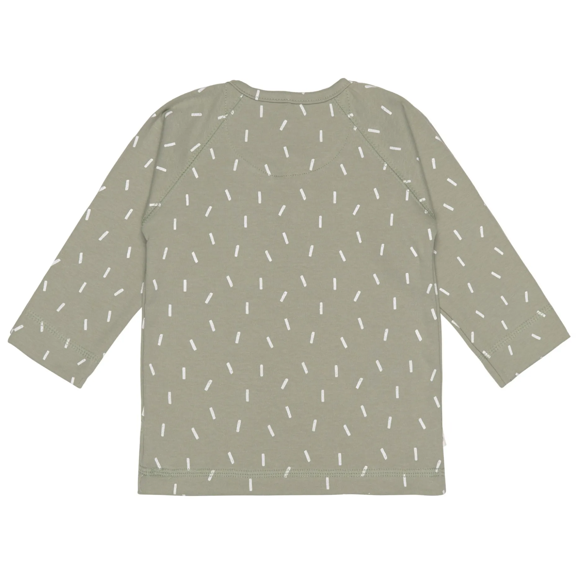 Baby Langarmshirts - Bio Baumwolle, Speckles Oliv