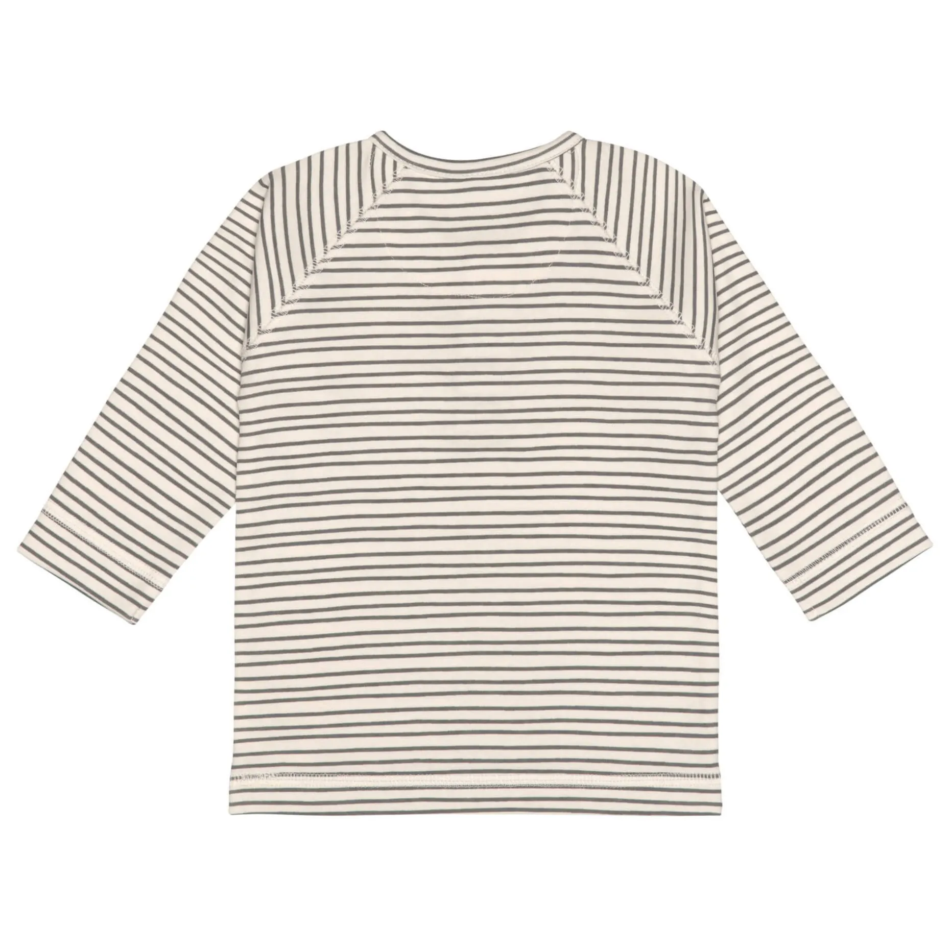 Baby Langarmshirts - Bio Baumwolle, Striped, Grau