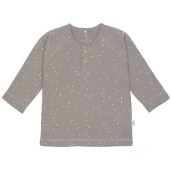 Baby Langarmshirts - Bio Baumwolle, Sprinkle Grau