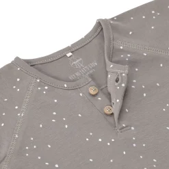 Baby Langarmshirts - Bio Baumwolle, Sprinkle Grau