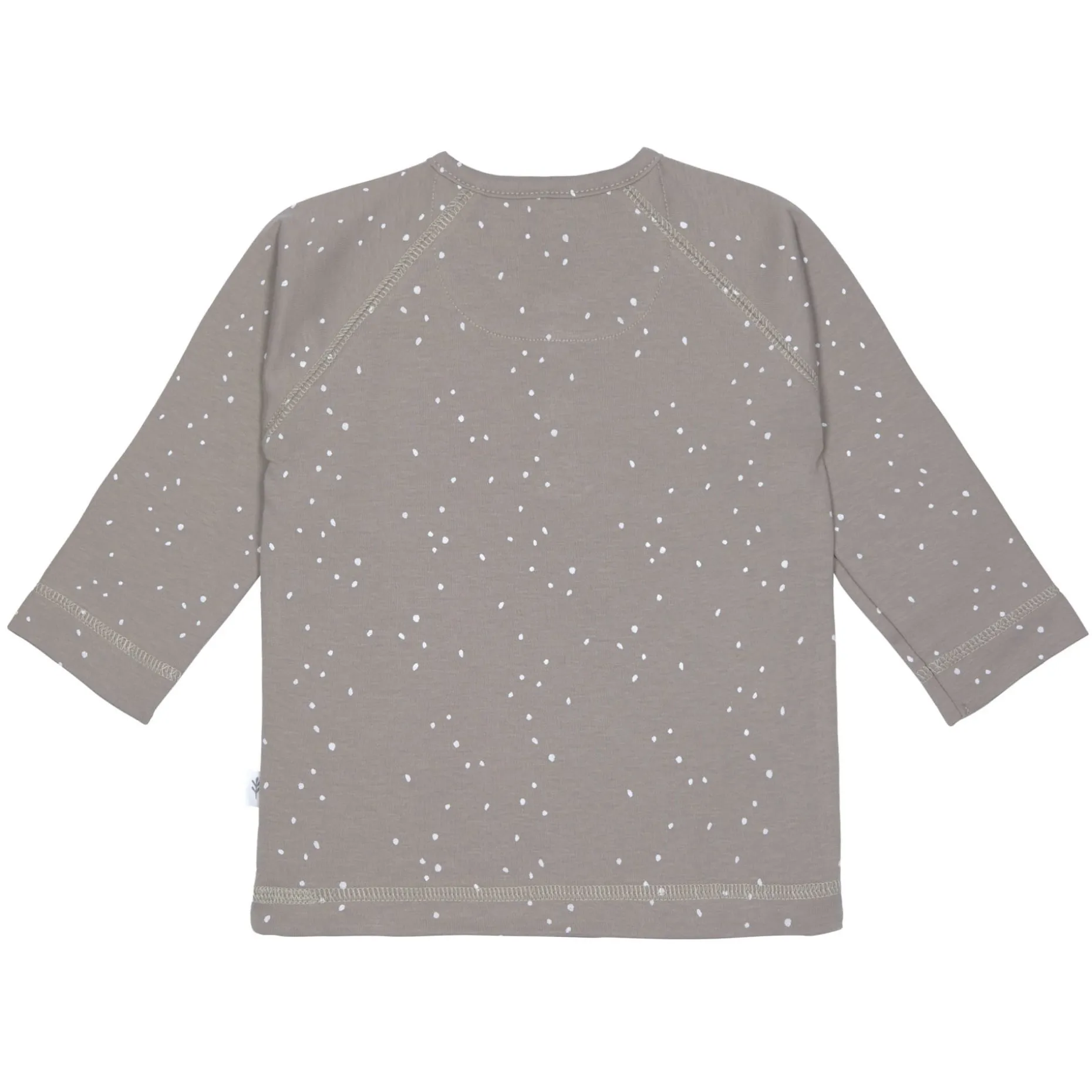 Baby Langarmshirts - Bio Baumwolle, Sprinkle Grau