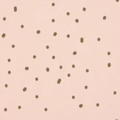 Babymütze - Bio Baumwolle, Punkte, Rosa