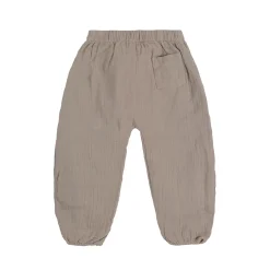 Baby Pumphose - Bio Baumwolle, Taupe, Grau