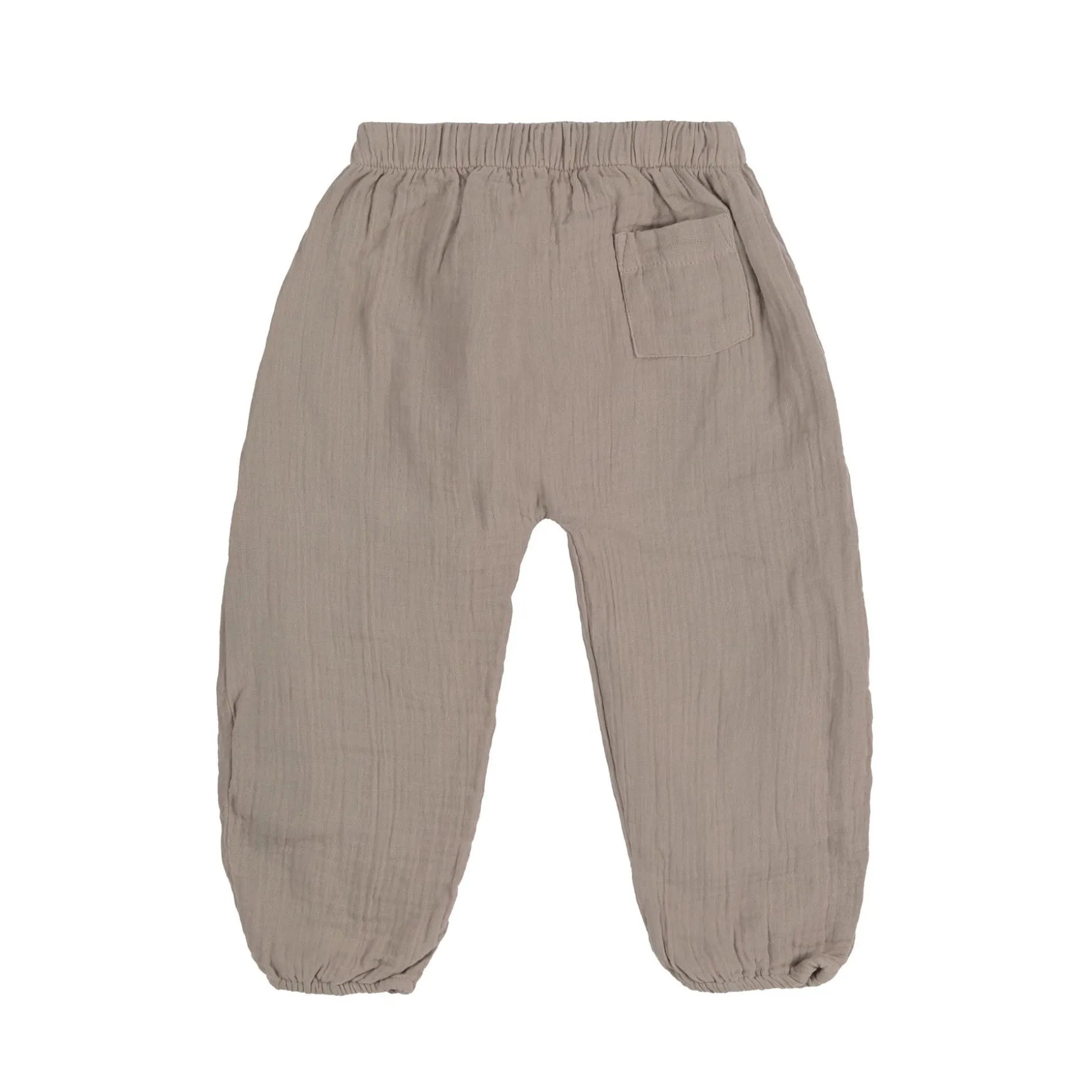 Baby Pumphose - Bio Baumwolle, Taupe, Grau