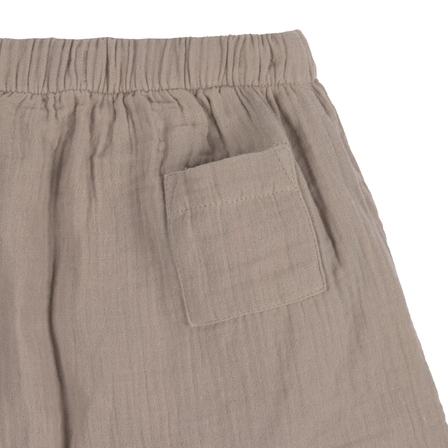 Baby Pumphose - Bio Baumwolle, Taupe, Grau