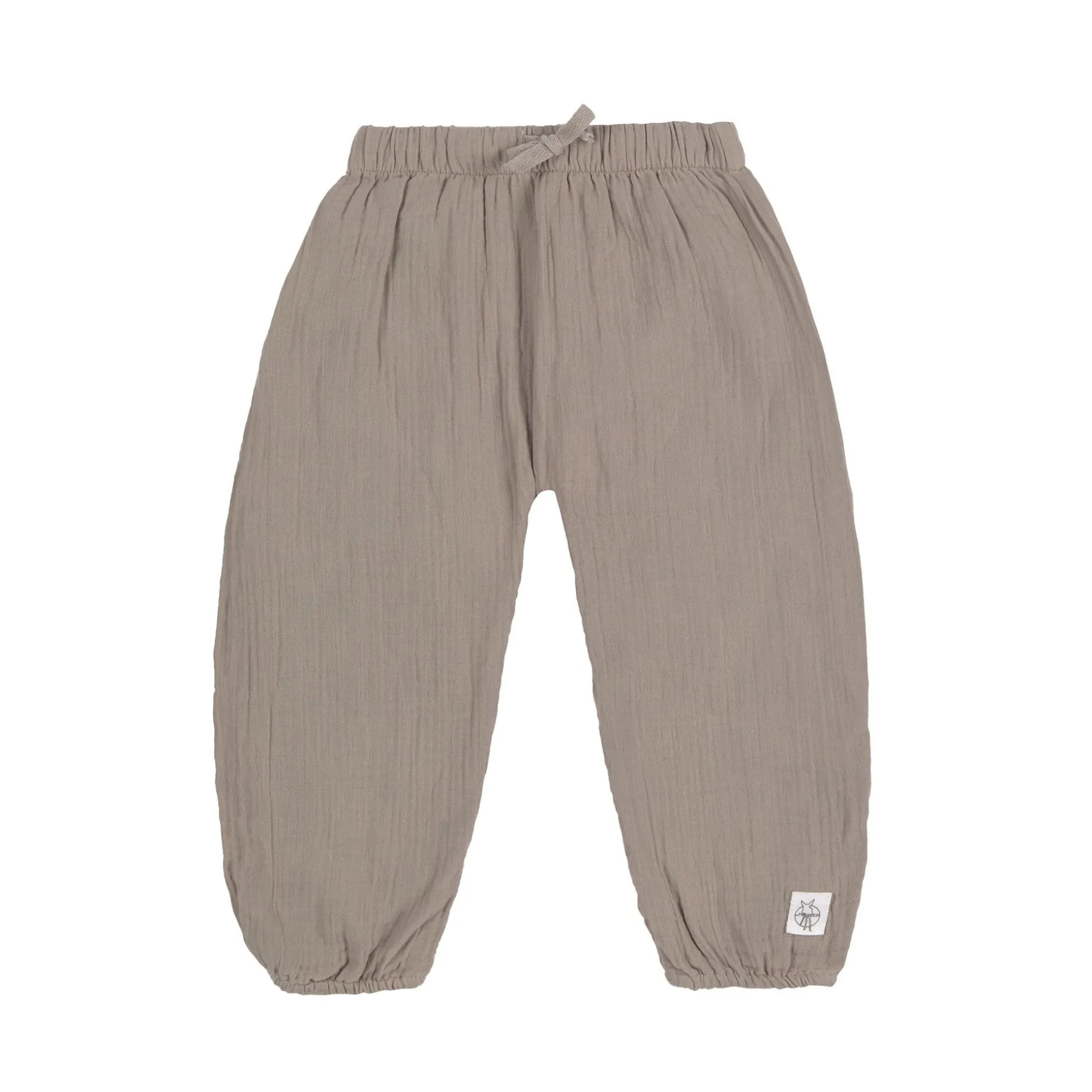 Baby Pumphose - Bio Baumwolle, Taupe, Grau