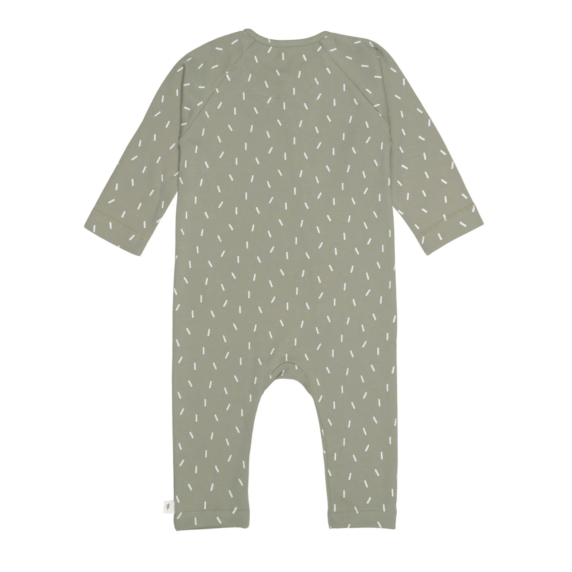 Baby Schlafanzug - Bio Baumwolle, Speckles, Grün