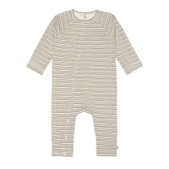 Baby Schlafanzug - Bio Baumwolle, Striped, Grau