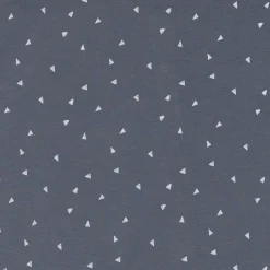 Baby Schlafanzug mit Füßen - Bio Baumwolle, Triangle, Blau