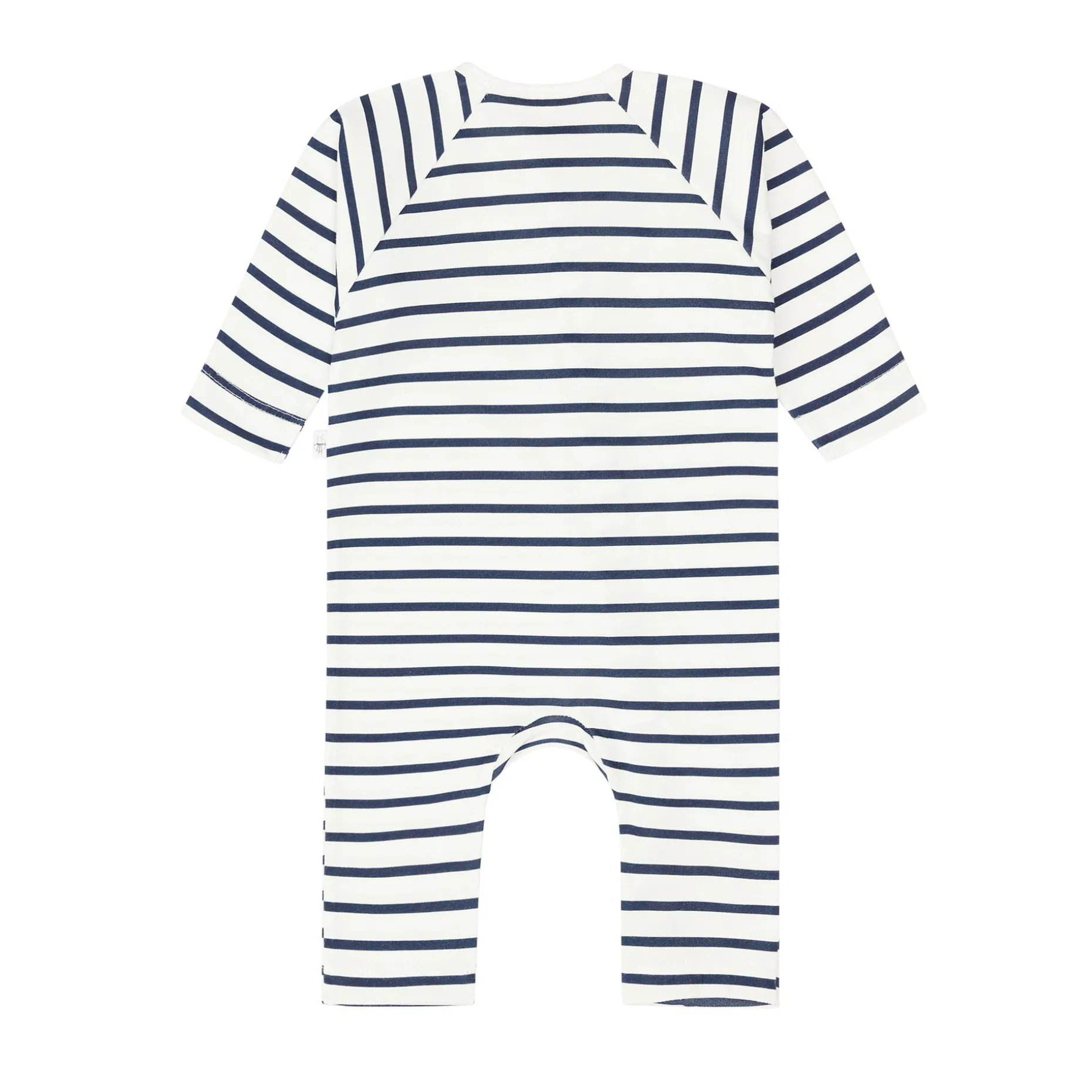 Baby Schlafoverall - Bio Baumwolle, Hund, Blau