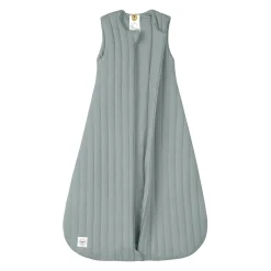 Baby Schlafsack 3 TOG - Bio Baumwolle, Granit Grün