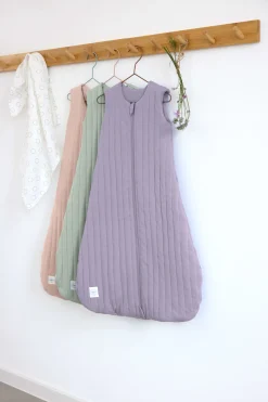 Baby Schlafsack 3 TOG - Bio Baumwolle, Pastell Lila
