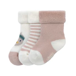 Baby Socken Frottee 3er Set - Bio Baumwolle, Ente