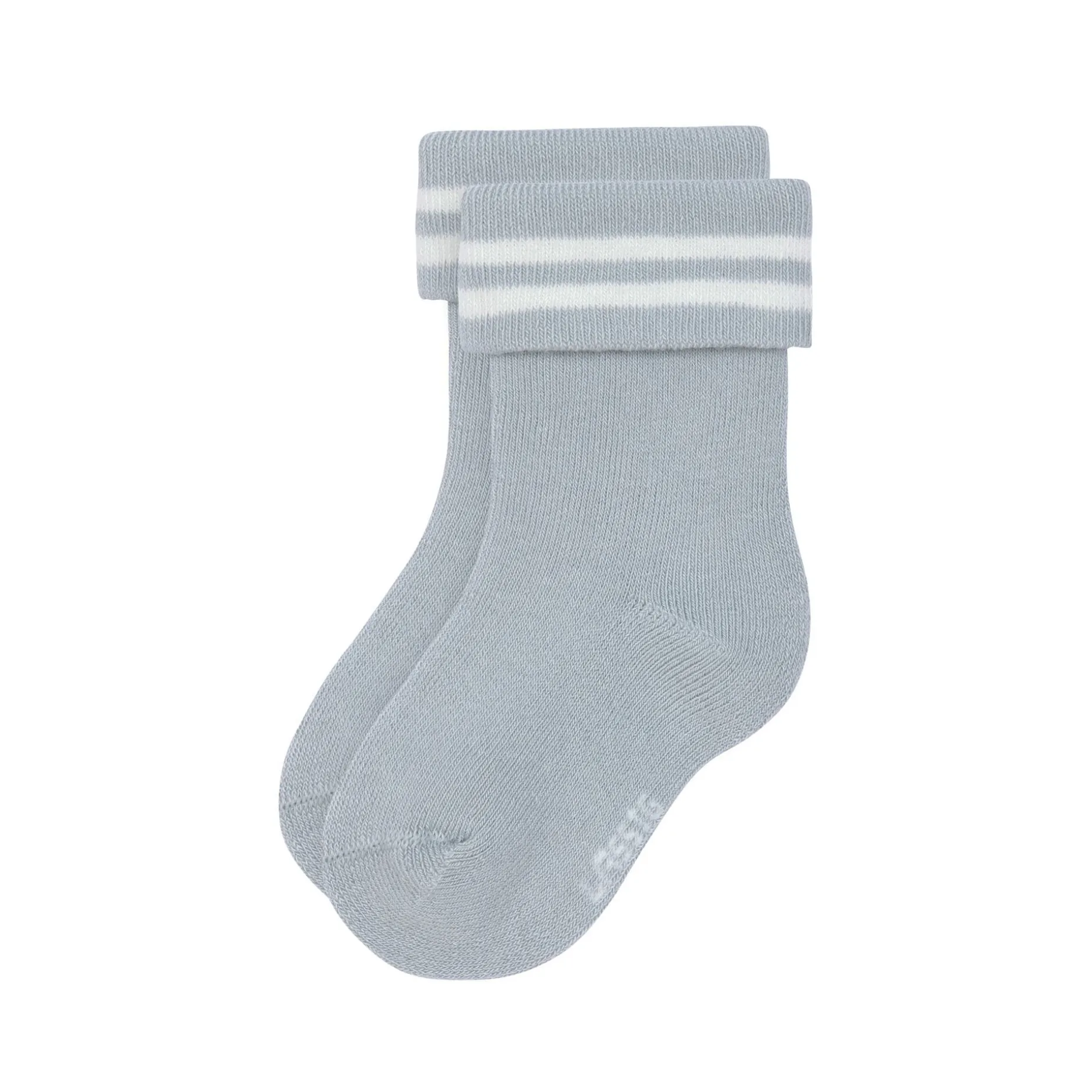 Baby Socken Frottee 3er Set - Little Gang, Gestreift Blau