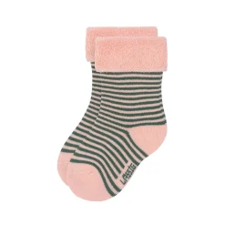 Baby Socken Frottee 3er Set - Little Gang, Kirsche Rosa