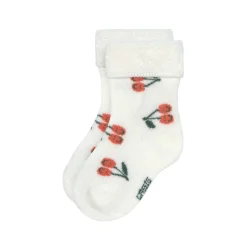 Baby Socken Frottee 3er Set - Little Gang, Kirsche Rosa