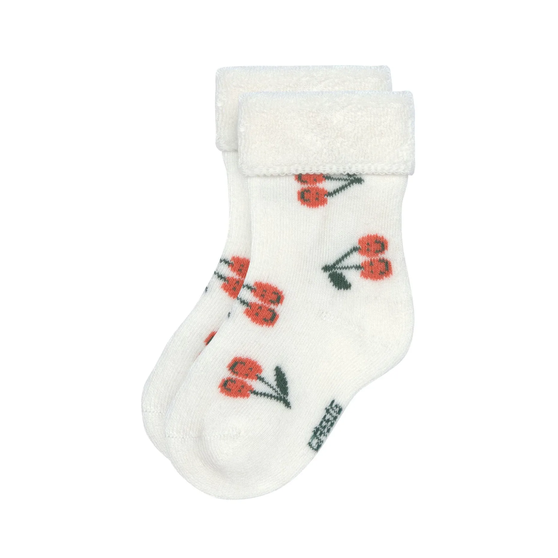 Baby Socken Frottee 3er Set - Little Gang, Kirsche Rosa