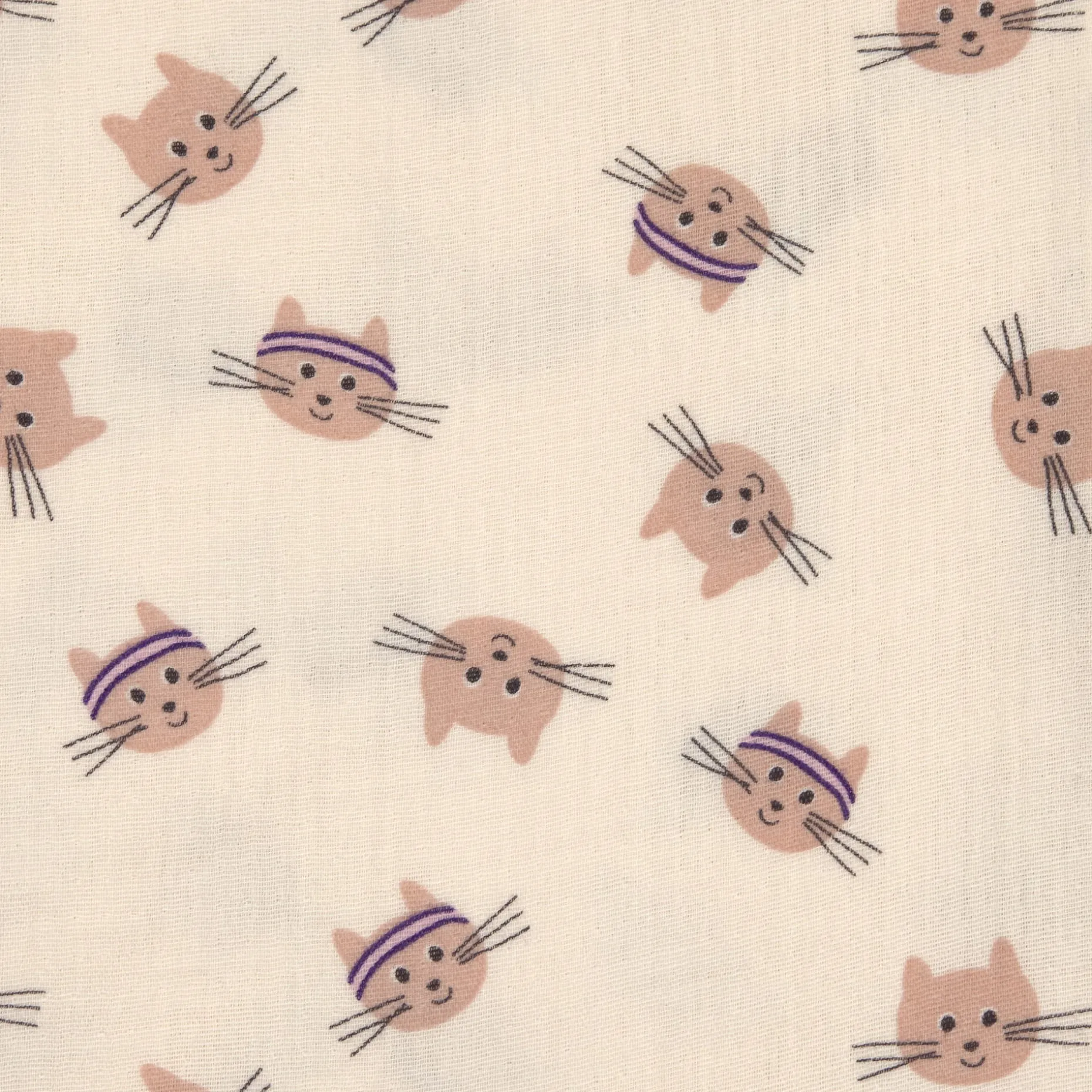 Baby Sommerschlafsack 1 Tog - Bio Baumwolle, Katze