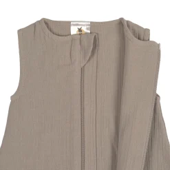 Baby Sommerschlafsack Tog 1 - Bio Baumwolle, Taupe, Grau