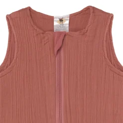 Baby Sommerschlafsack Tog 1 - Bio Baumwolle, Rosewood Rosa