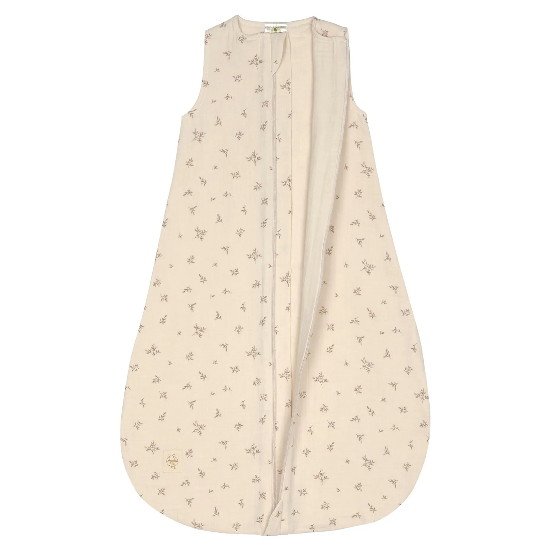 Baby Sommerschlafsack 1 Tog - Bio Baumwolle, Blätter