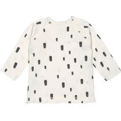 Baby Wickelshirt - Bio Baumwolle, Bricks Milky