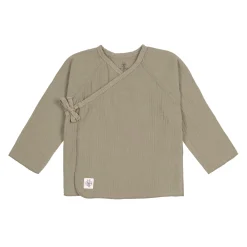 Baby Wickelshirt - Bio Baumwolle, Oliv