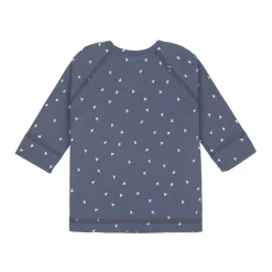 Baby Wickelshirt - Bio Baumwolle, Triangle, Blau