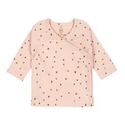 Baby Wickelshirt - Bio Baumwolle, Powder Pink