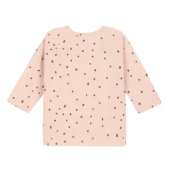 Baby Wickelshirt - Bio Baumwolle, Powder Pink