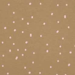 Baby Wickelshirt - Bio Baumwolle, Dots, Curry