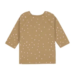 Baby Wickelshirt - Bio Baumwolle, Dots, Curry