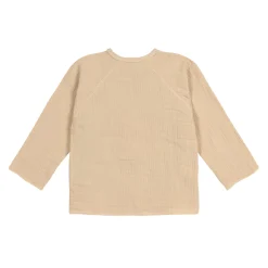 Baby Wickelshirt - Bio Baumwolle, Nature, Beige