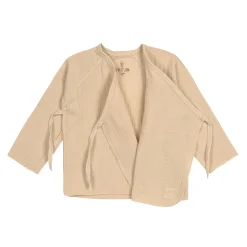 Baby Wickelshirt - Bio Baumwolle, Nature, Beige