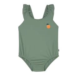 Badeanzug Kinder - Orange, Grün